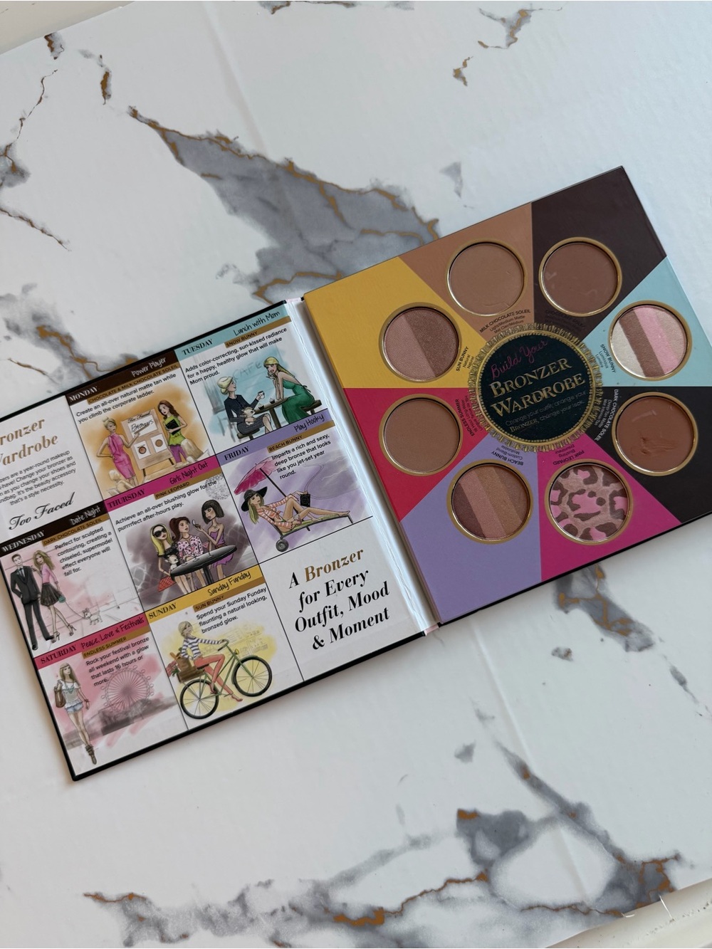 Too Faced Build Your Bronzer Wardrobe Palette - Discontinued and HTF - Picture 5 of 5